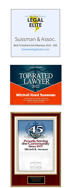 Timeshare Legal Awards and Ratings